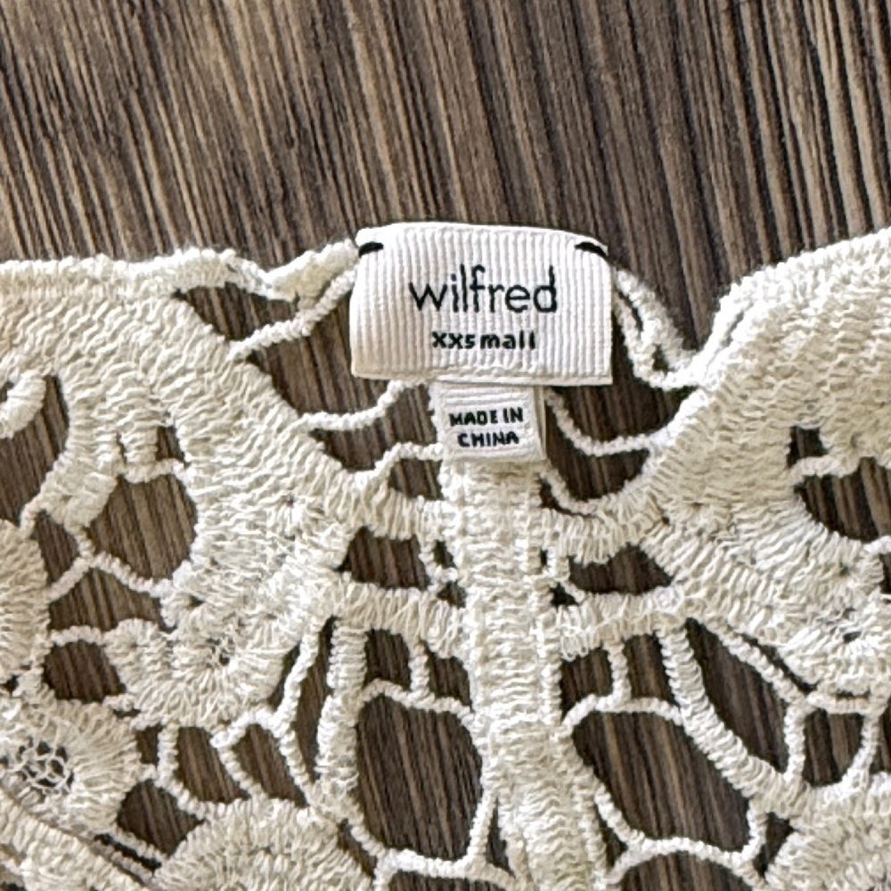 Wilfred Cream Lace Detail Top - Picture 4 of 7